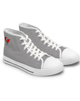 Women's Grey Tampa Bay Buccaneers™ High Top Sneakers