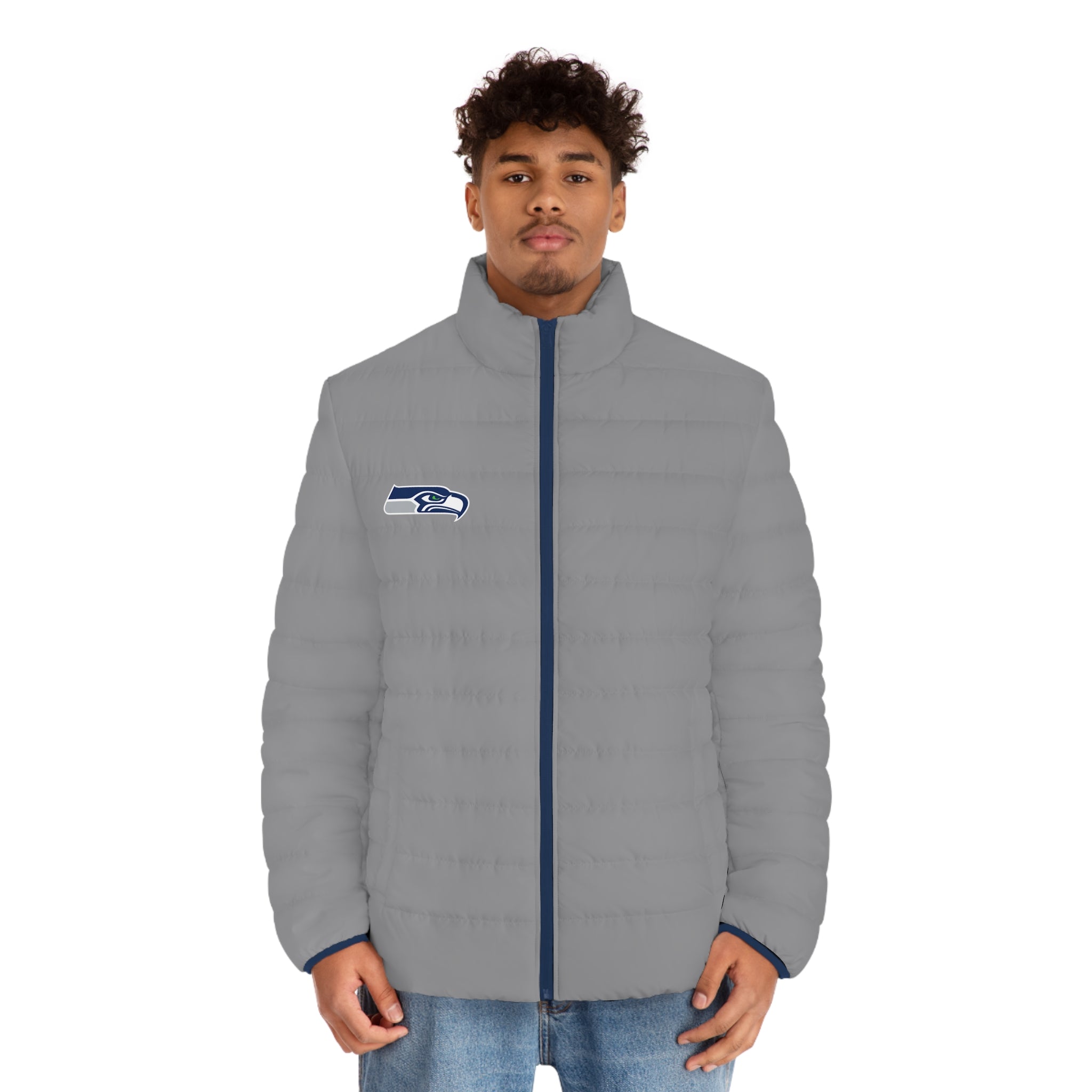 Men&#39;s Grey Seattle Seahawks™ Puffer Jacket