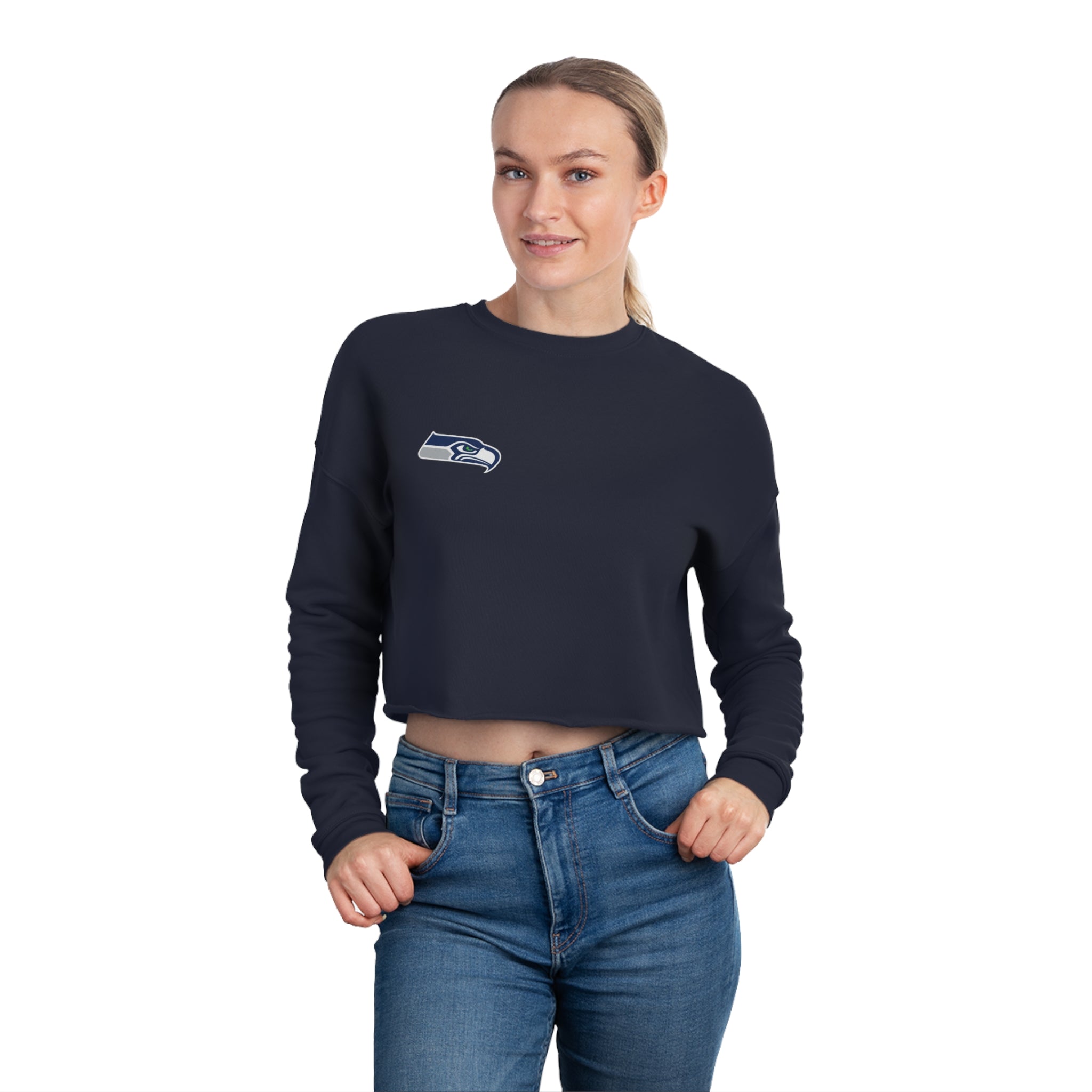 Women&#39;s Seattle Seahawks™ Cropped Sweatshirt