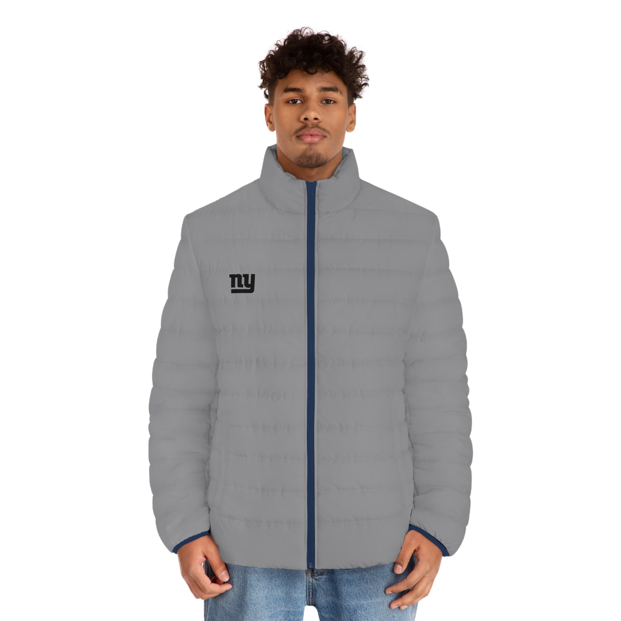 Men&#39;s Grey New York Giants™ Puffer Jacket