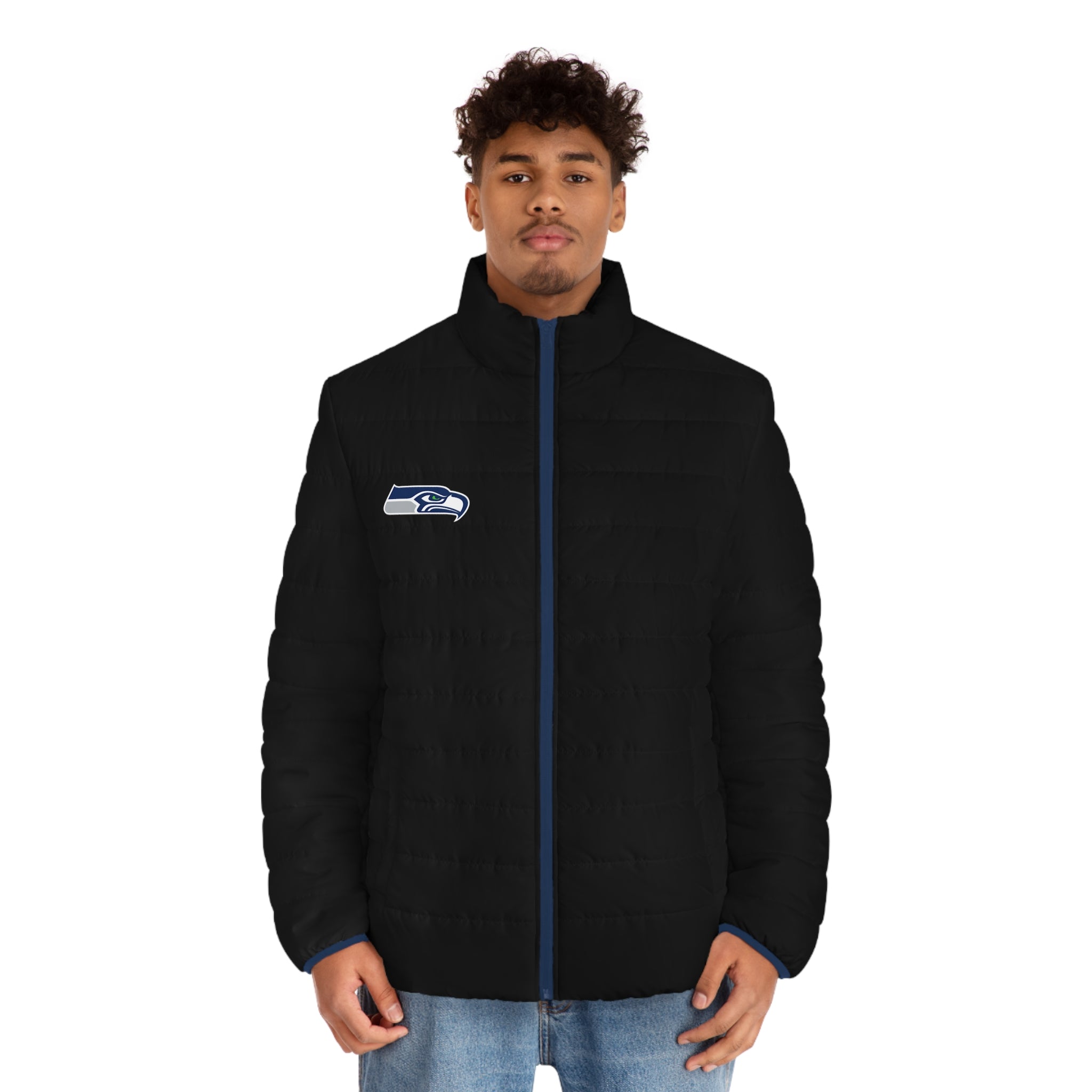 Men&#39;s Black Seattle Seahawks™ Puffer Jacket