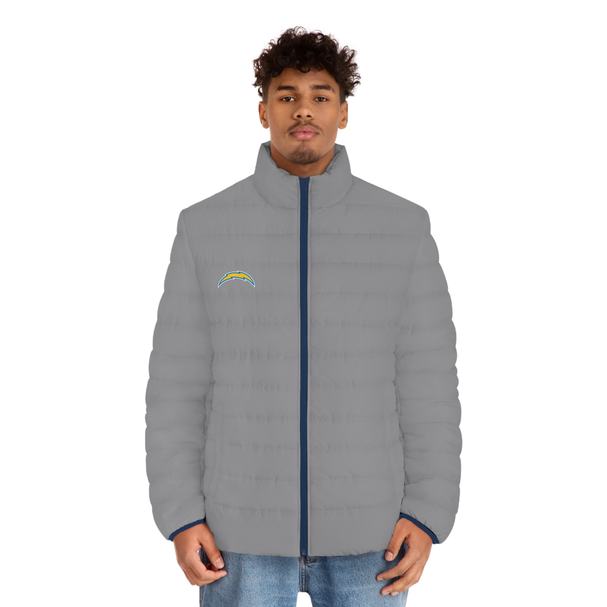 Men&#39;s Grey Chargers™ Puffer Jacket