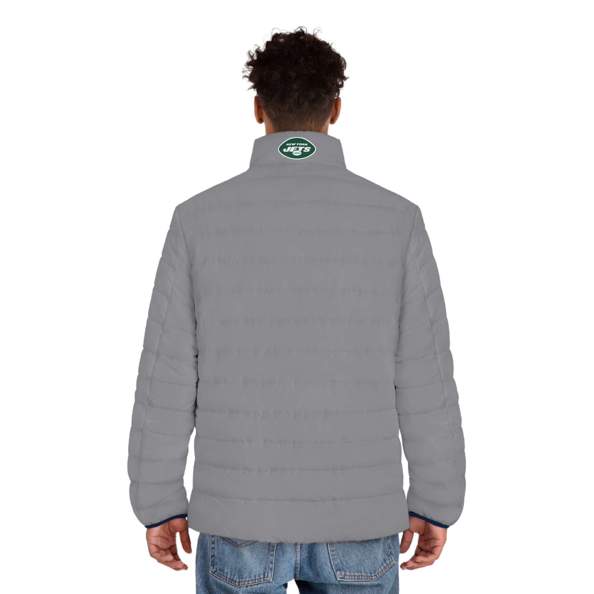 Men&#39;s Grey New York Jets™ Puffer Jacket