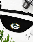 Black Green Bay Packers™ Fanny Pack