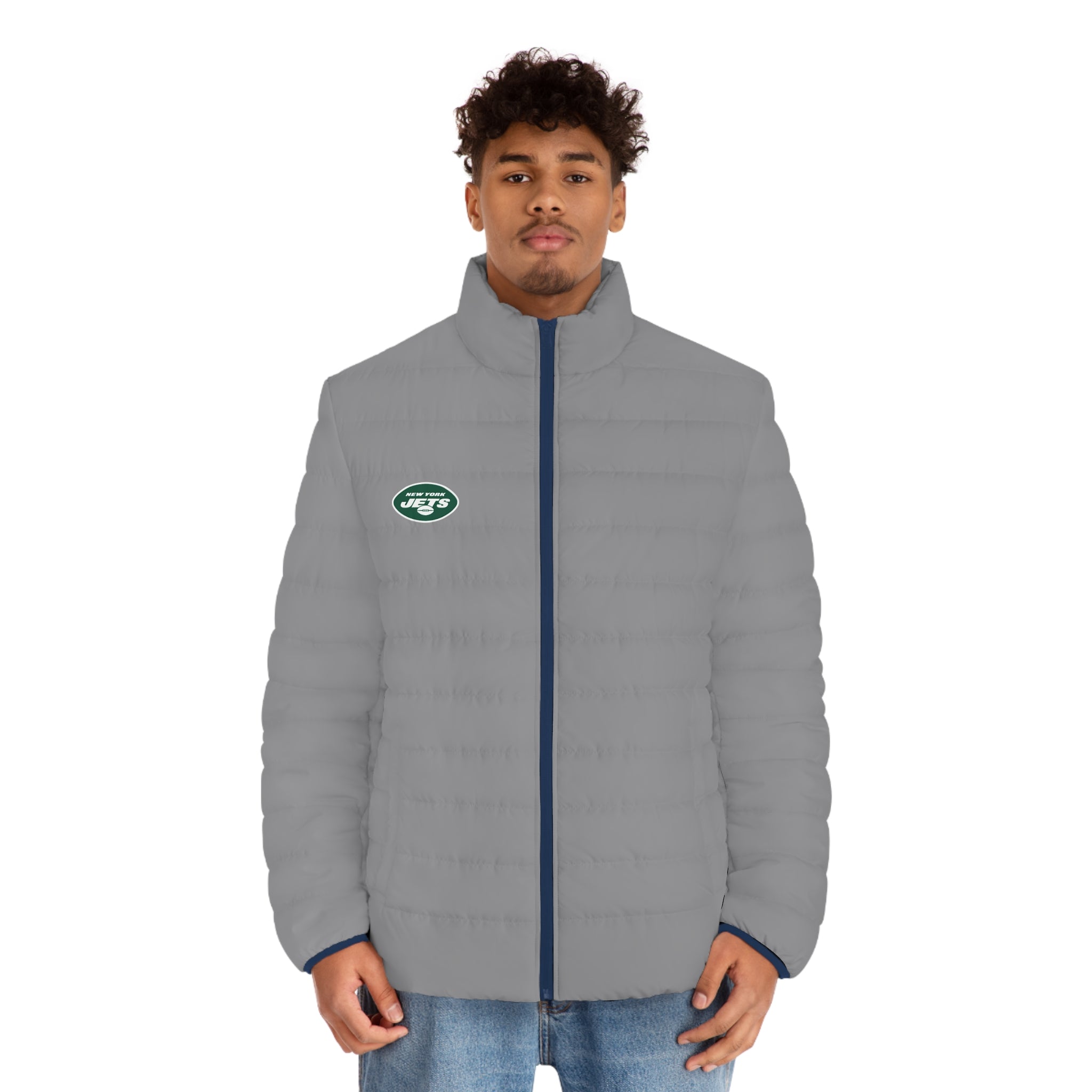 Men&#39;s Grey New York Jets™ Puffer Jacket