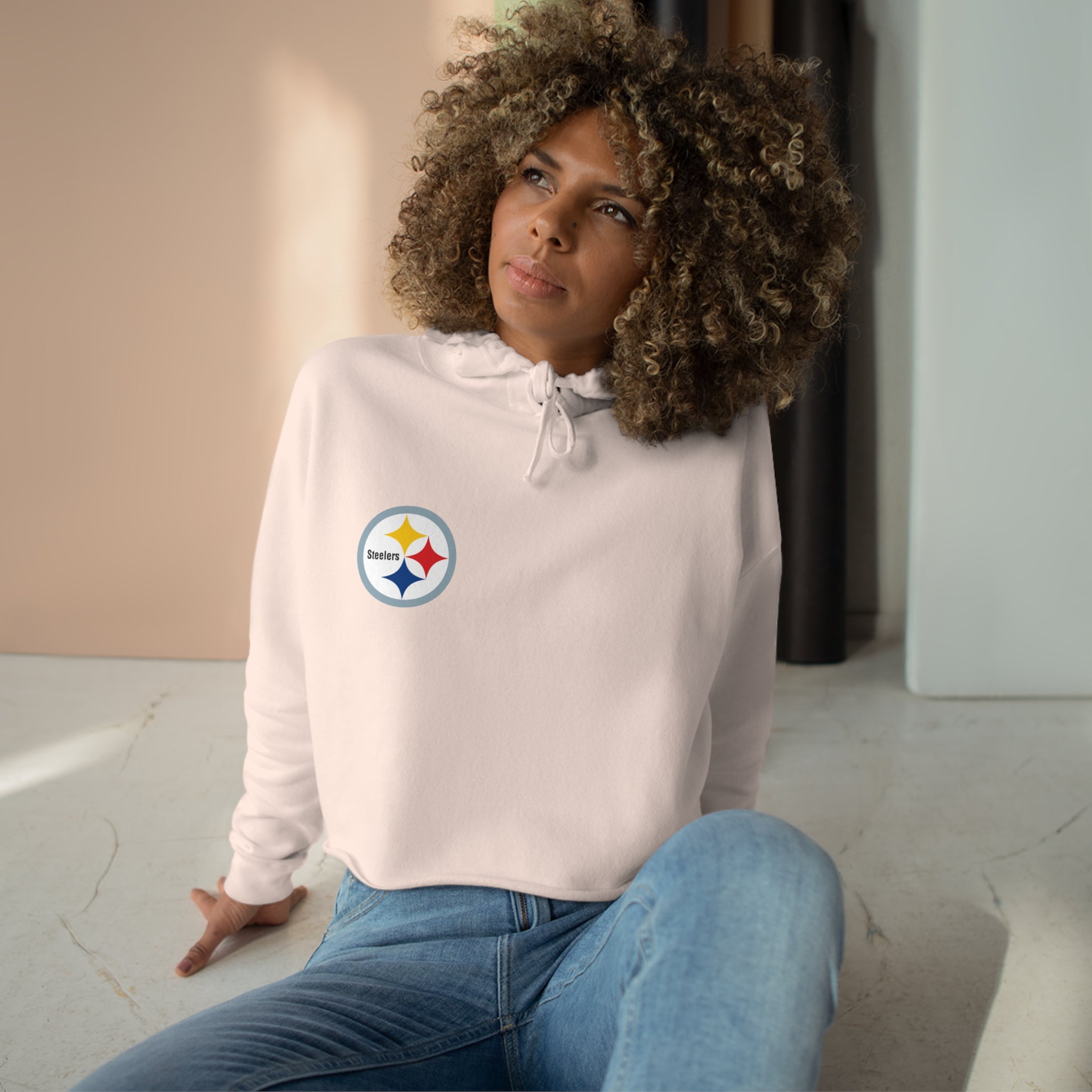 Women&#39;s Steelers™ Crop Hoodie