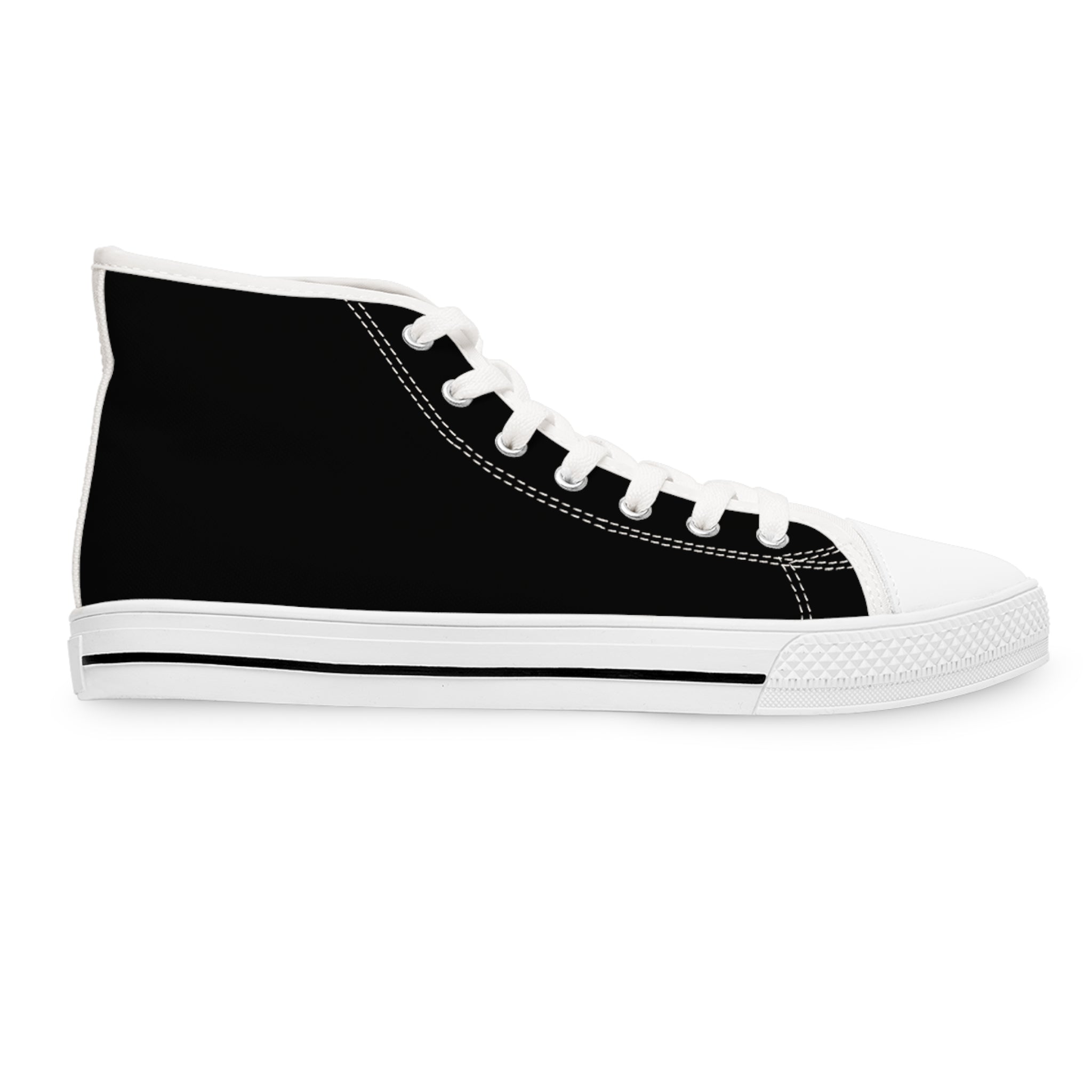 Women&#39;s Black Los Angels Rams™ High Top Sneakers