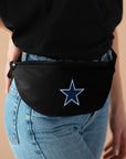 Black Dallas Cowboys™ Fanny Pack