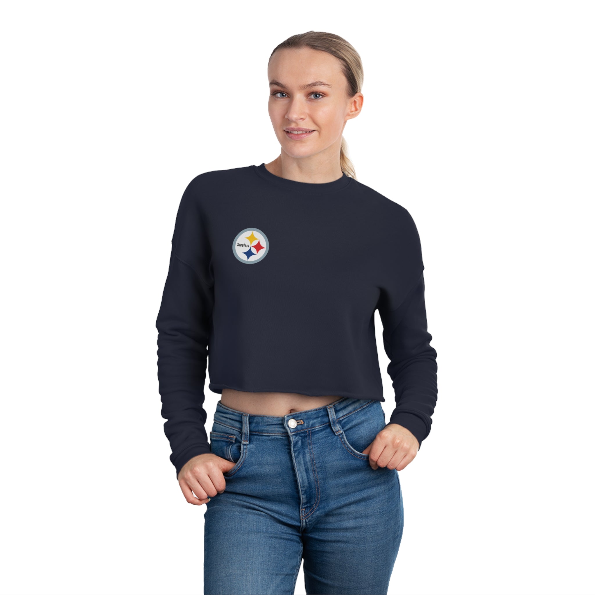 Women&#39;s Steelers™ Cropped Sweatshirt