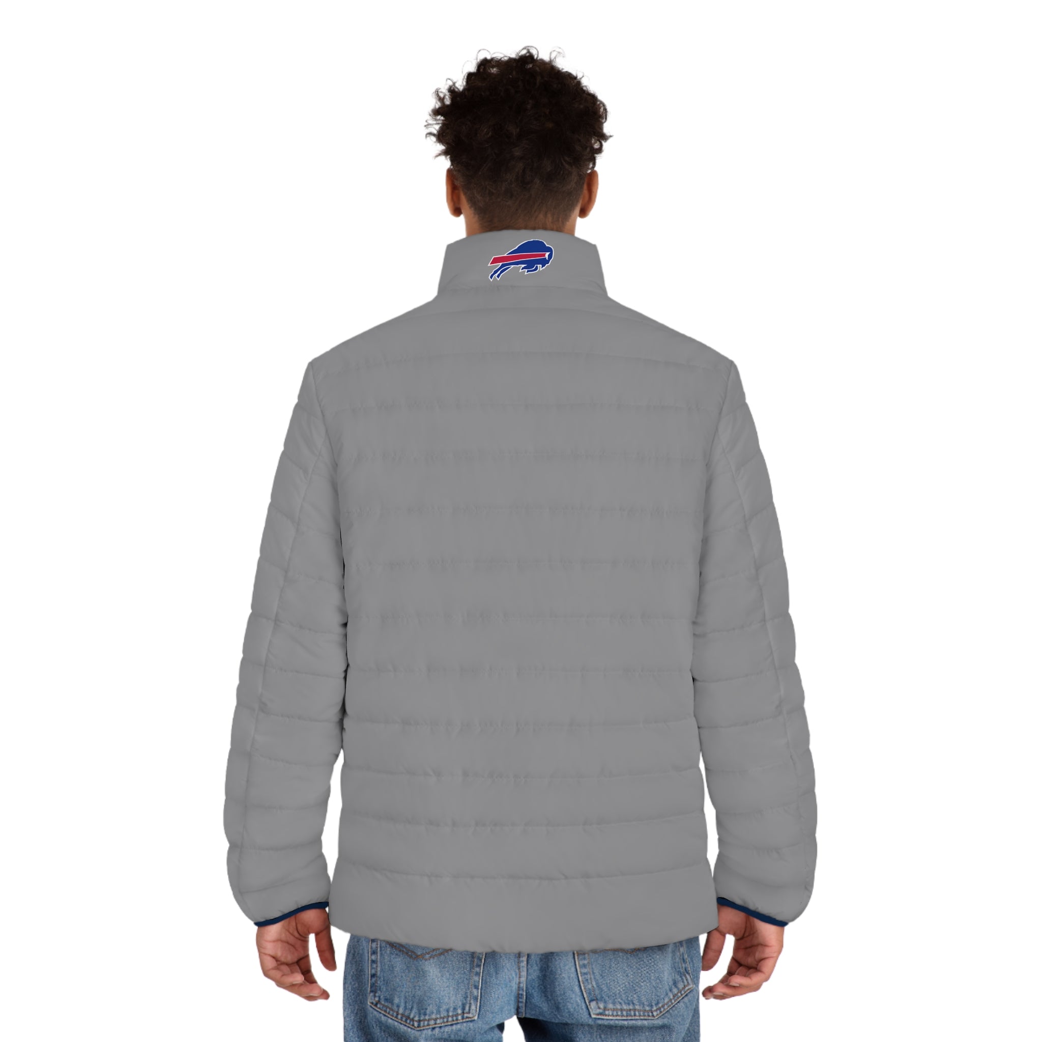 Men&#39;s Grey Buffalo Bills™ Puffer Jacket