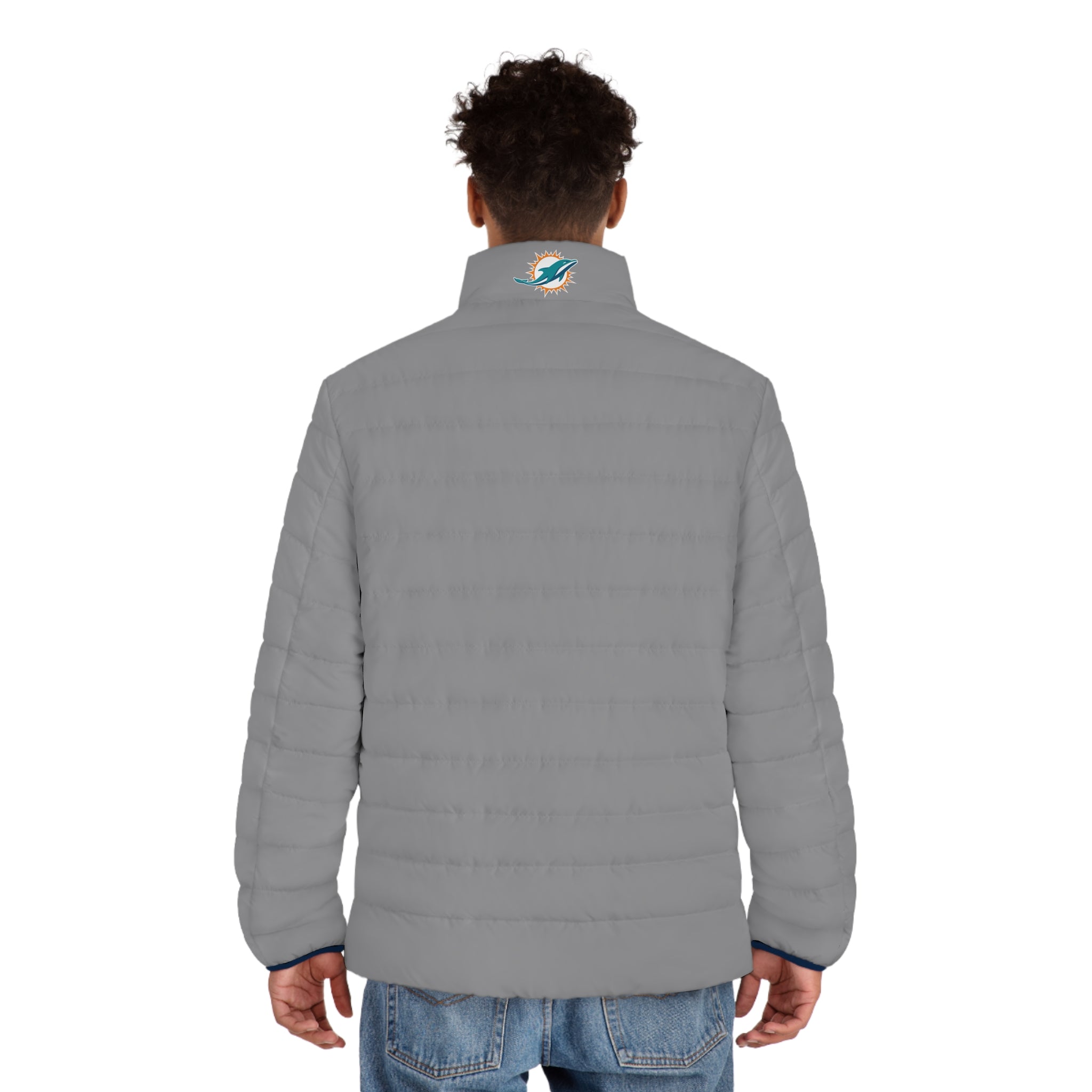 Men&#39;s Grey Dolphins™ Puffer Jacket