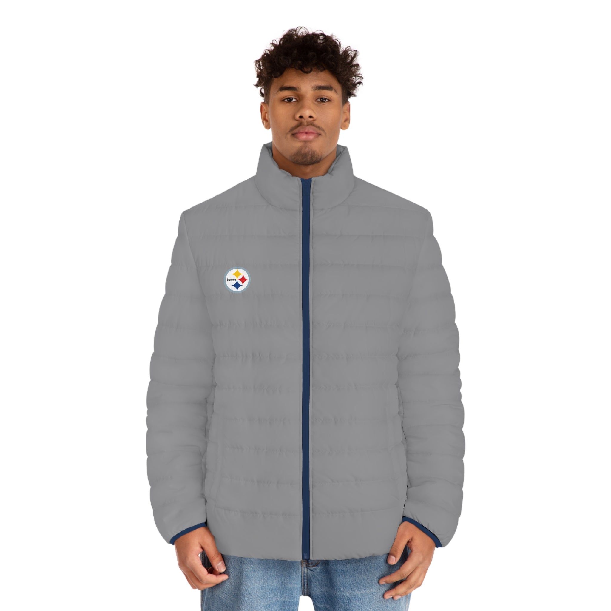 Men&#39;s Grey Steelers™ Puffer Jacket