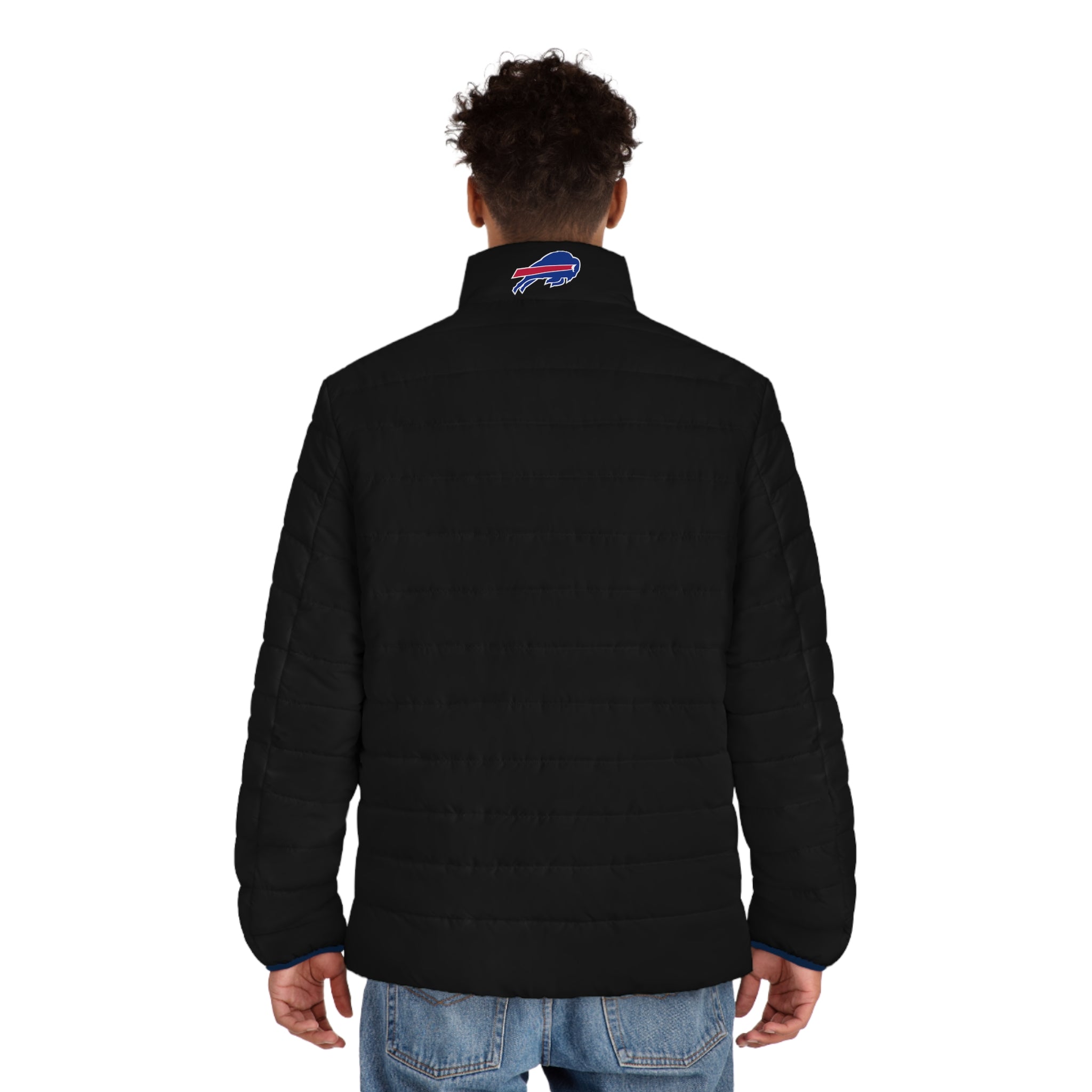 Men&#39;s Black Buffalo Bills™ Puffer Jacket