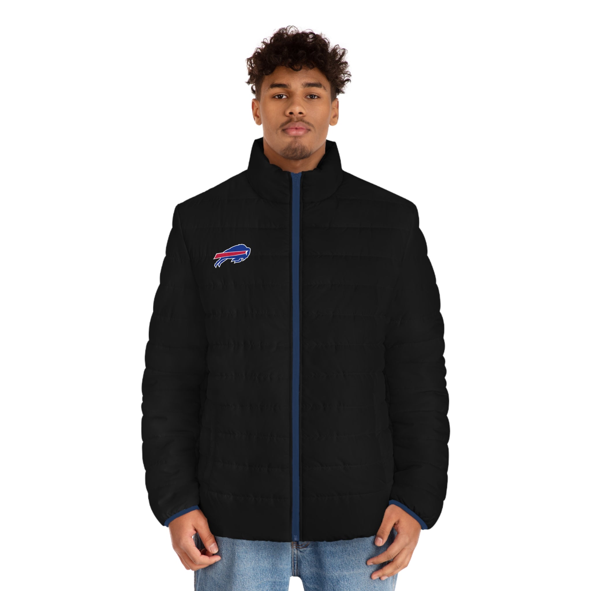 Men&#39;s Black Buffalo Bills™ Puffer Jacket