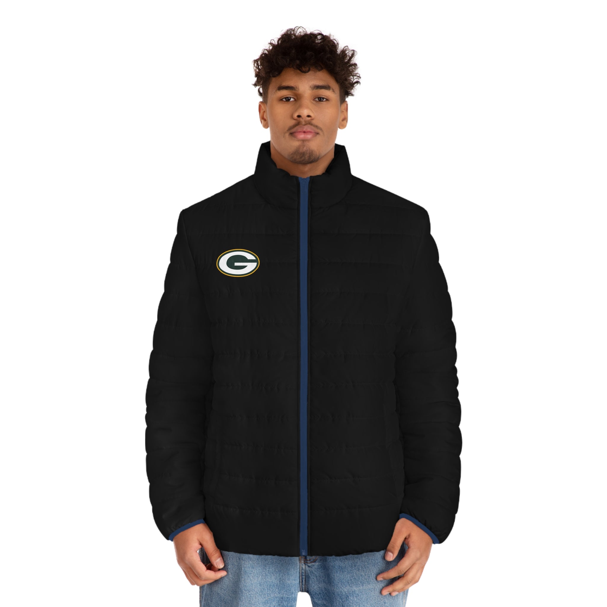 Men&#39;s Black Green Bay Packers™ Puffer Jacket