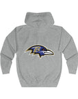 Unisex Full Zip Ravens™ Hoodie